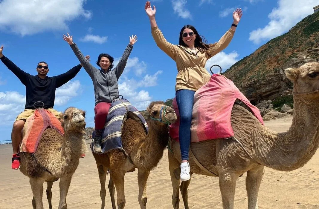 camel ride by the atlantic 1